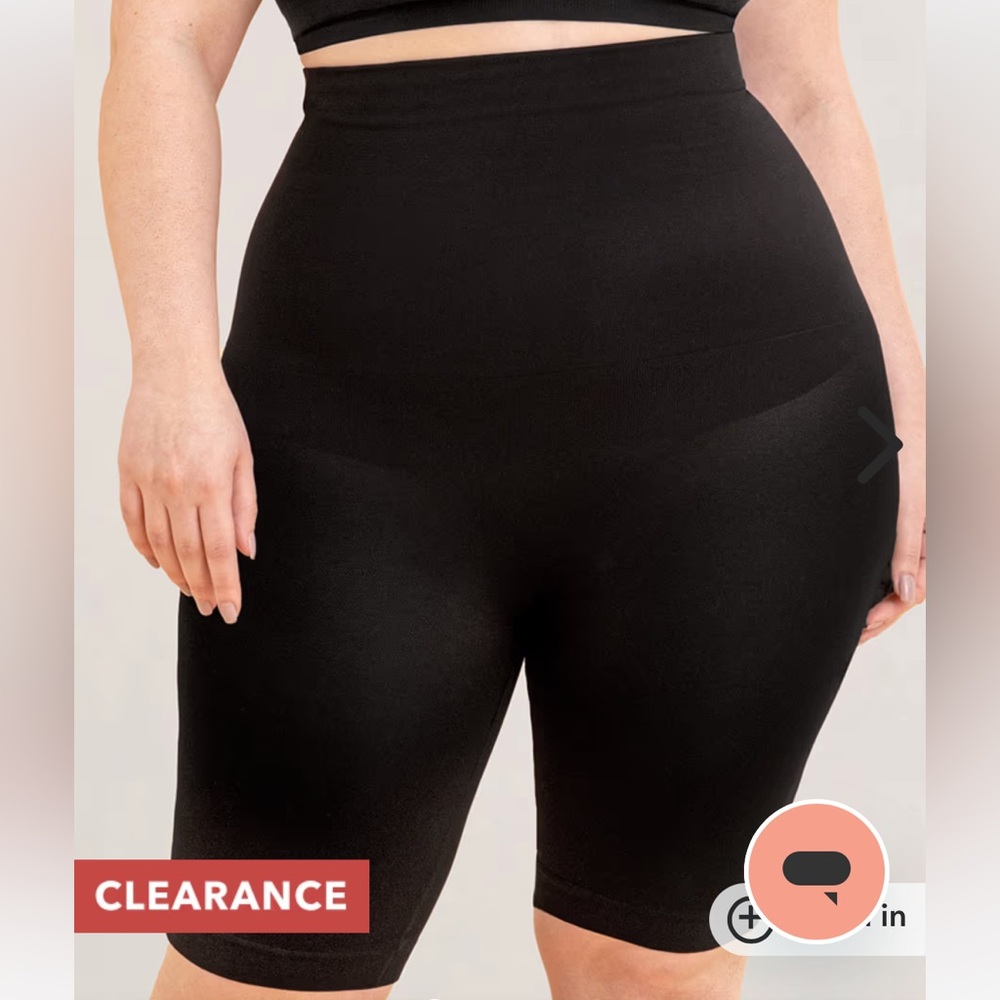 Shapermint Empetua Every Day Comfort High Waisted Shaper Shorts Size 4XL NWT